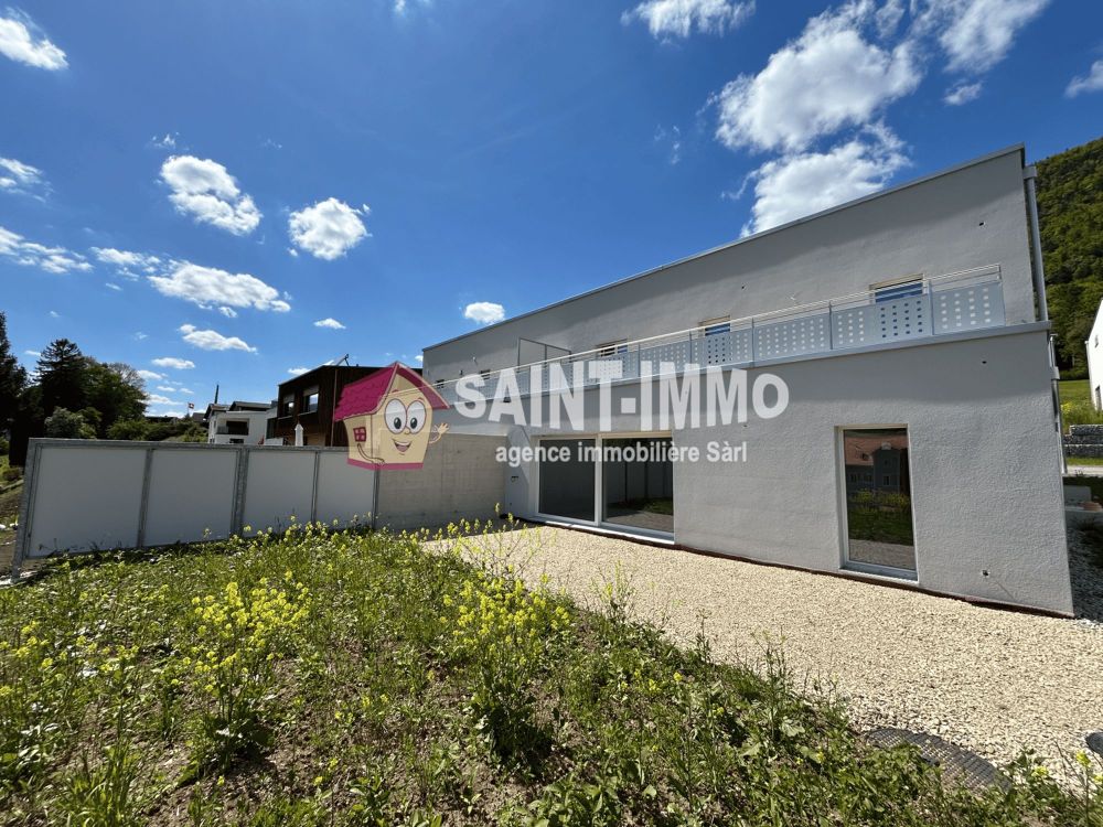 Villa mitoyenne Minergie de 5.5 pièces (158 m2) avec grande terrasse, jardin et garage à Cortébert - Bild 1