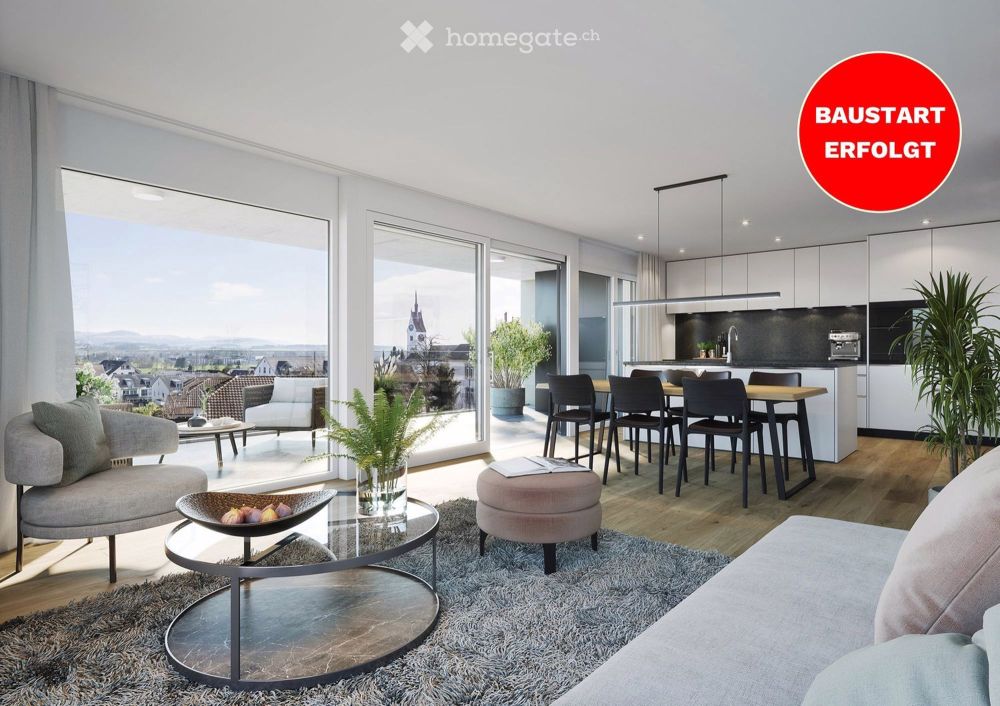 Wohnen im Uetliblick, 3.5 Zimmer Wohnung 1. OG - Bild 2