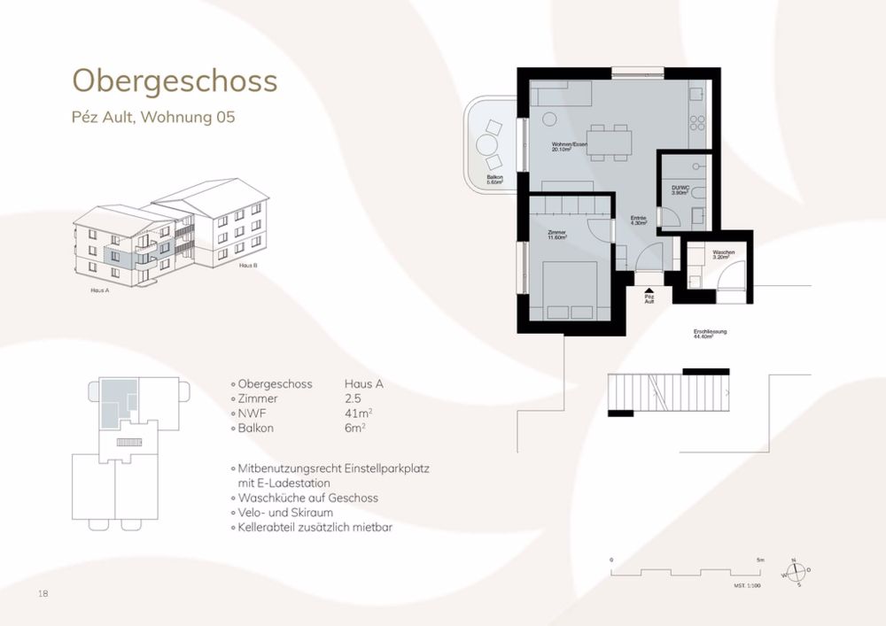 Natürlich Nachhaltig - Neue Ferienapartments an der Skipiste - 2.5_OG_Pz_Ault.jpg