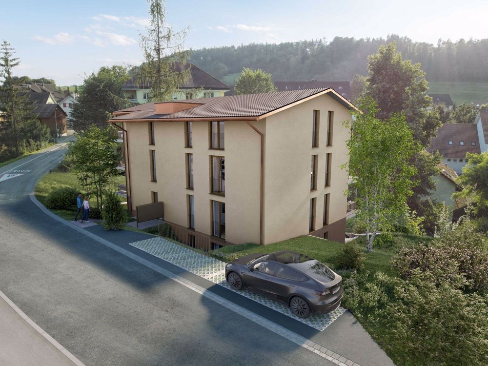 NEUBAU - durchdachte 3.5-Zimmerwohnung mit Sitzplatz - Bild 2