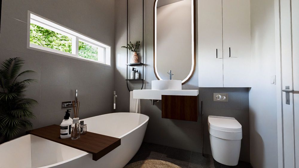 Schöne Doppelhaushälfte mit 4,5 Zimmern und eigenem Grundstück - Bild 8