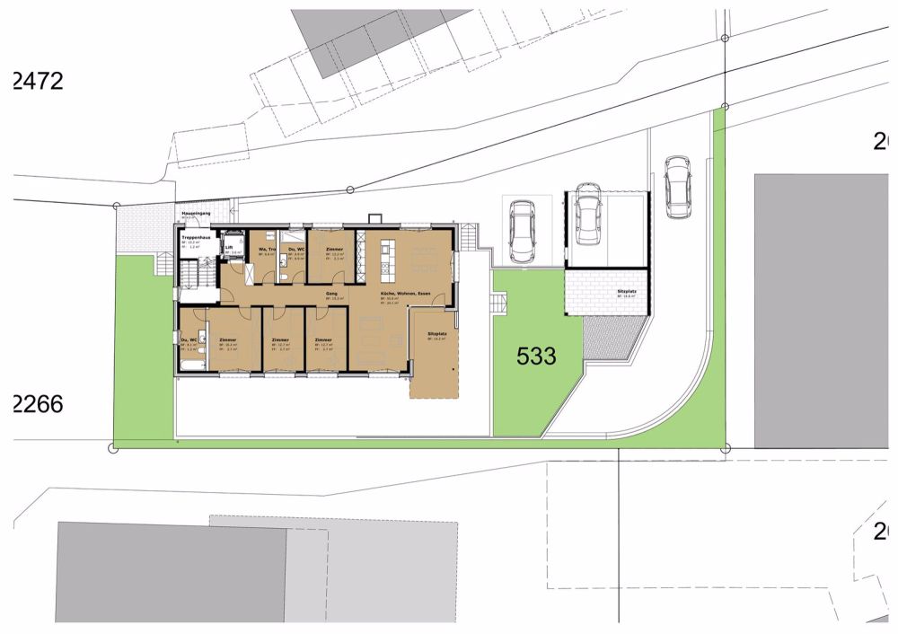 5.5-Zimmer Gartenwohnung - Bild 1