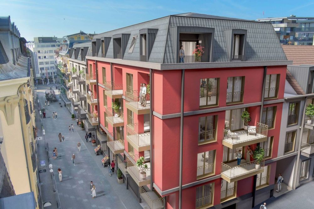4.5 pièces neuf dans le quartier Belle Époque de Montreux - Immeuble