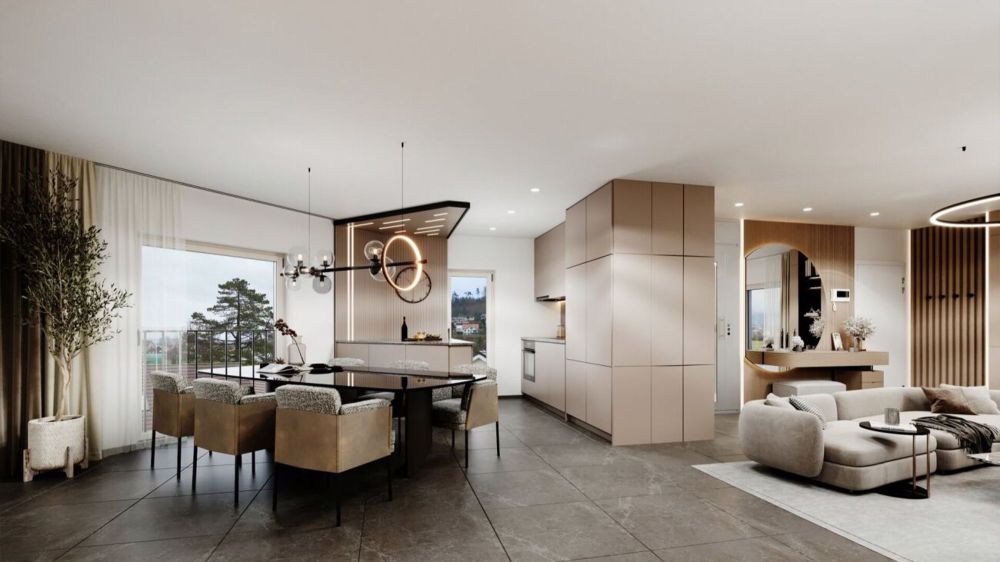 Exklusive 4.5 Zimmer-Attika-Wohnung in Aegerten - Bild 7