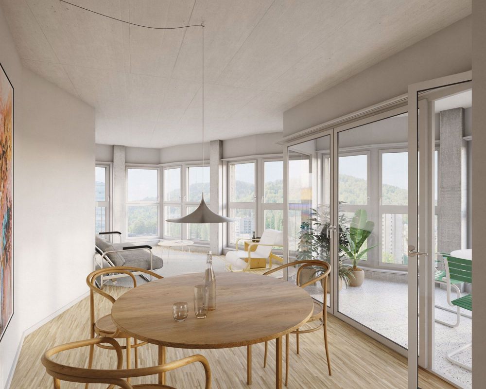 Exklusive Loftwohnung mit atemberaubendem Stadtblick - Bild 2