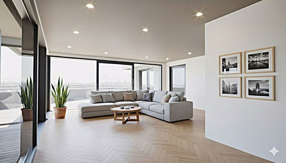 Exklusive 5.5-Zimmer-Attikawohnung mit Wintergarten und 77m2 Terrasse - Bild 2