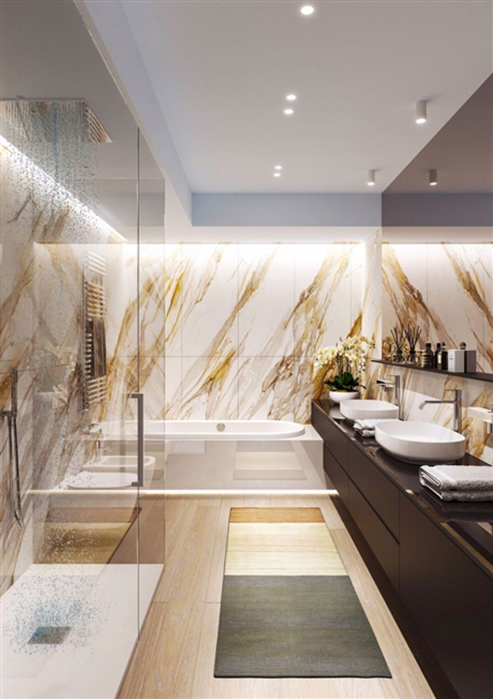 Bissone - Residenza la Foresta - Penthouse in den Hügeln - Bild 1