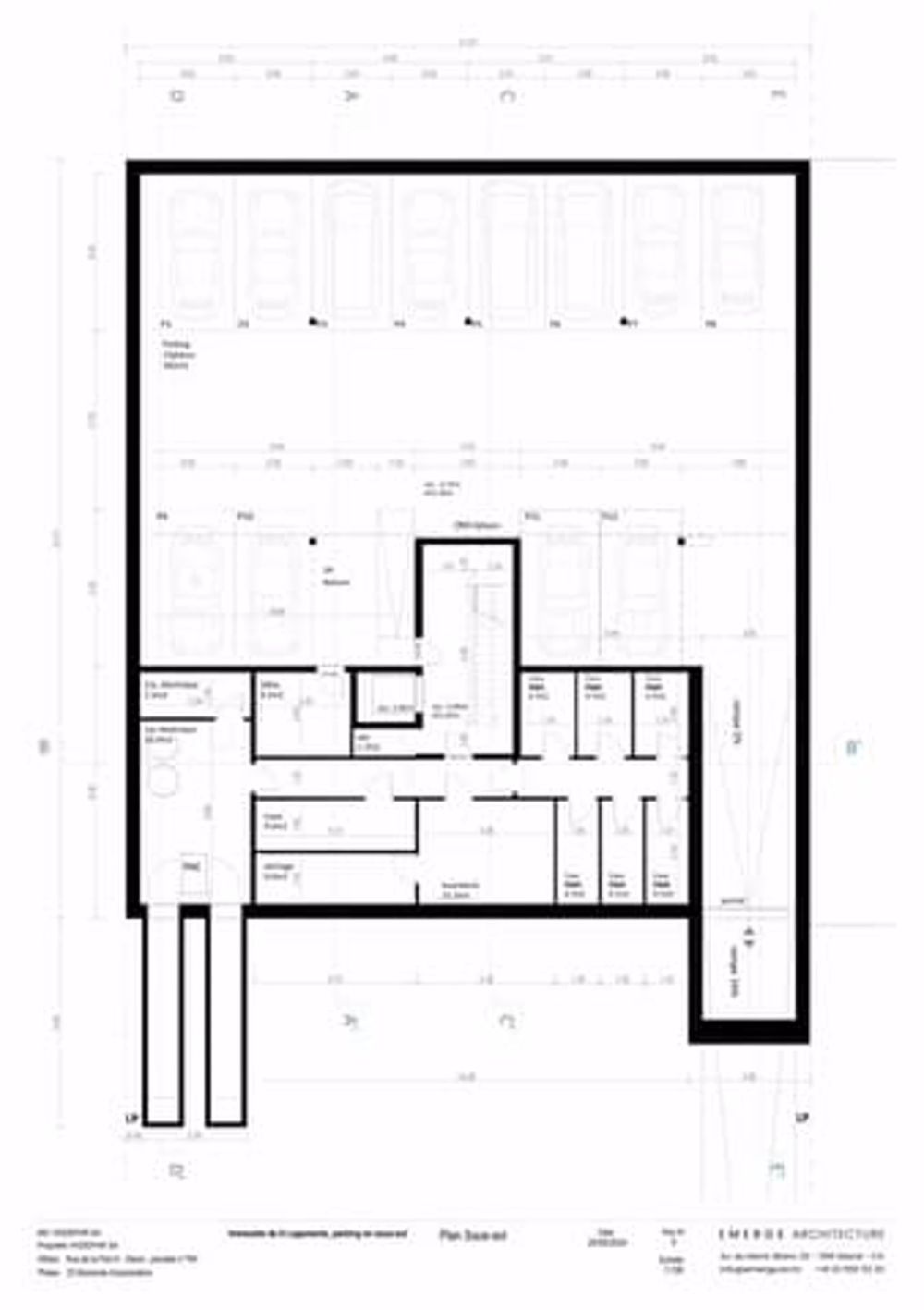 Appartement 3.5 pièces à Gland - Emplacement des parkings