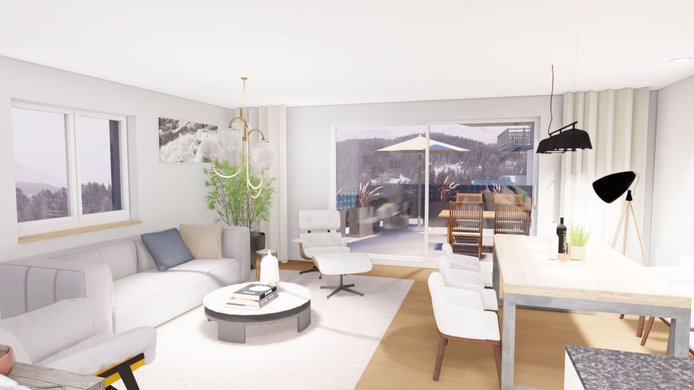 Neubau 3.5 Zimmerwohnung im beliebten Quartier Fadail - Bild 3