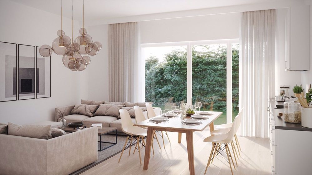 la Bergerie - Lot 6 - Appartement de 3.5 pièces avec balcon - Séjour