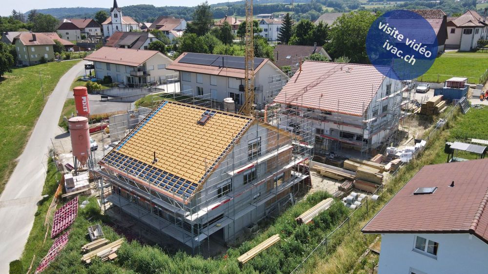 Triplex neufs de 6.5 pces avec jardin à Dompierre / FR - Bild 2