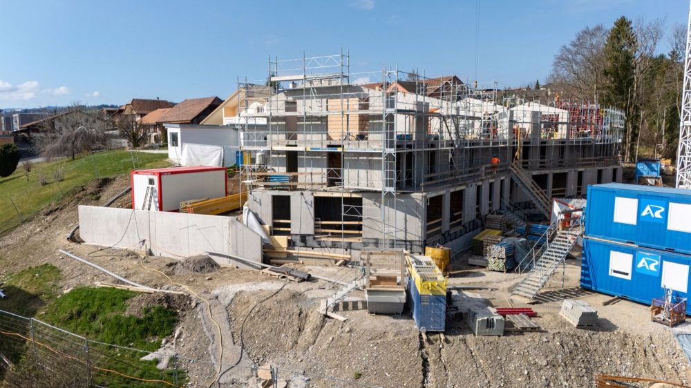 Spacieux appartement de 3.5 pièces au rez-de-chaussée à Sorens - Bild 10
