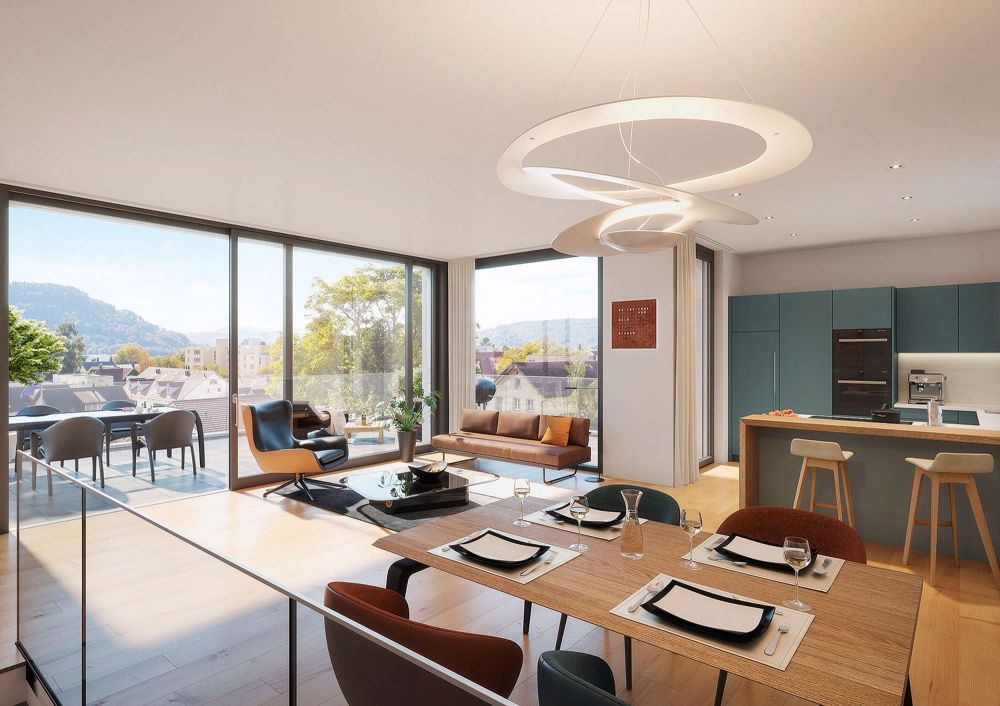 Doppeleinfamilienhaus mit Weitblick – exklusives Wohnen in Untersiggenthal - Bild 3