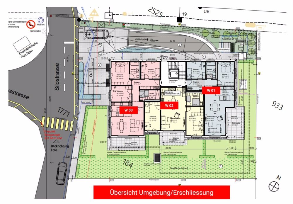 Renditeobjekt - Neubau Mehrfamilienhaus mit 8 Eigentumswohnungen mit Autoeinstellhalle. - Bild 5