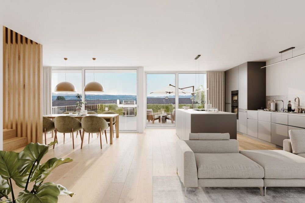 Haus SOL - Wohnen mit Weitblick: 5.5 Zimmer und traumhafte Alpstein-Aussicht in Zuzwil - Bild 3