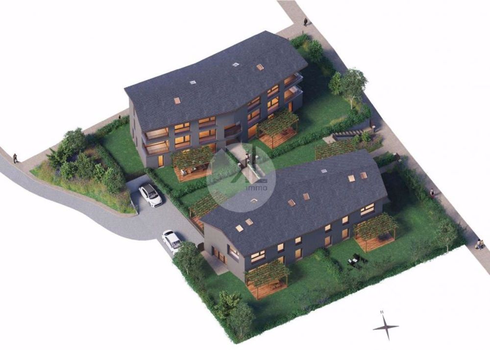 Champlan - Nouveau projet, superbe 4.5 pièces au rez/pelouse - Vue situation