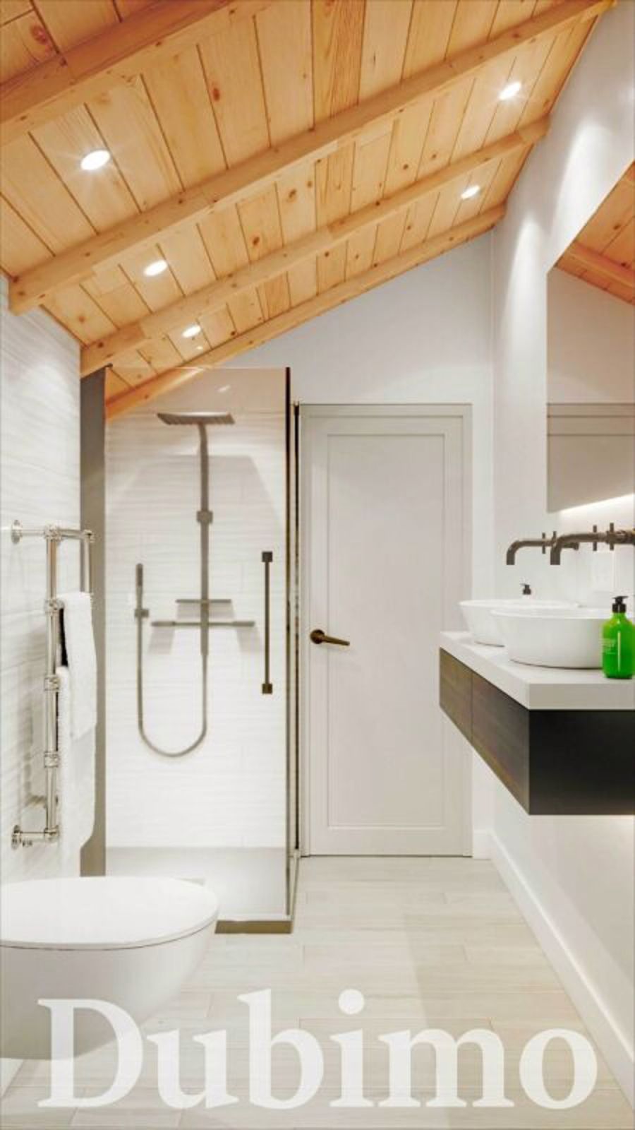 Villas les Ruches, Fully - Villa A - Salle de bain