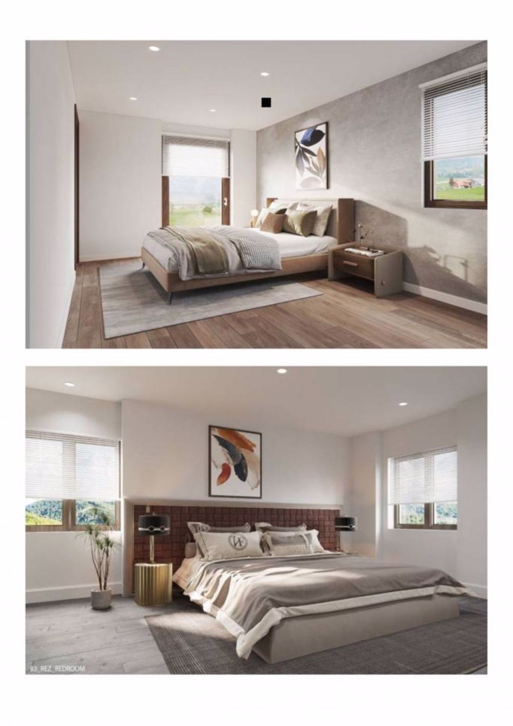 BAT2 LOT10 - MAGNIFIQUE APPARTEMENT TRAVERSANT EN ATTIQUE AVEC LOGGIA ET VUE - Bild 2