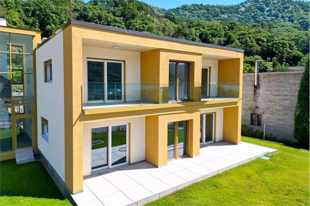 Dachgeschoss 4.5 Zimmer mit Terrassen und Seeblick in Brusino Arsizio - Bild 5