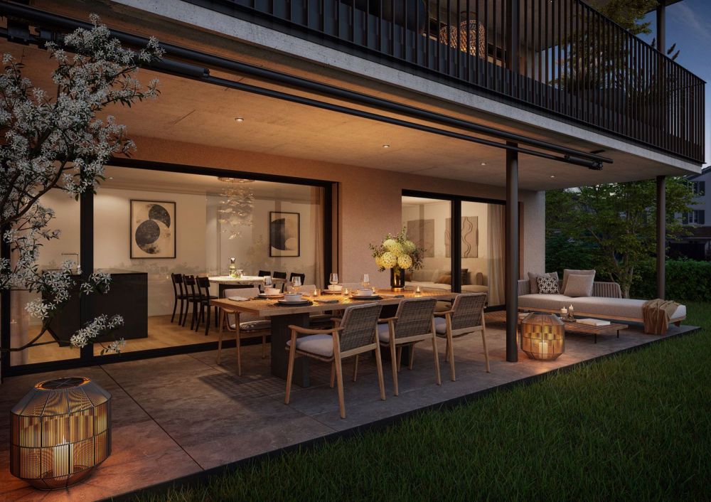 3 1/2-ZIMMER GARTENWOHNUNG, SONNIG, RUHIG, MITTEN IM DORF - Bild 1