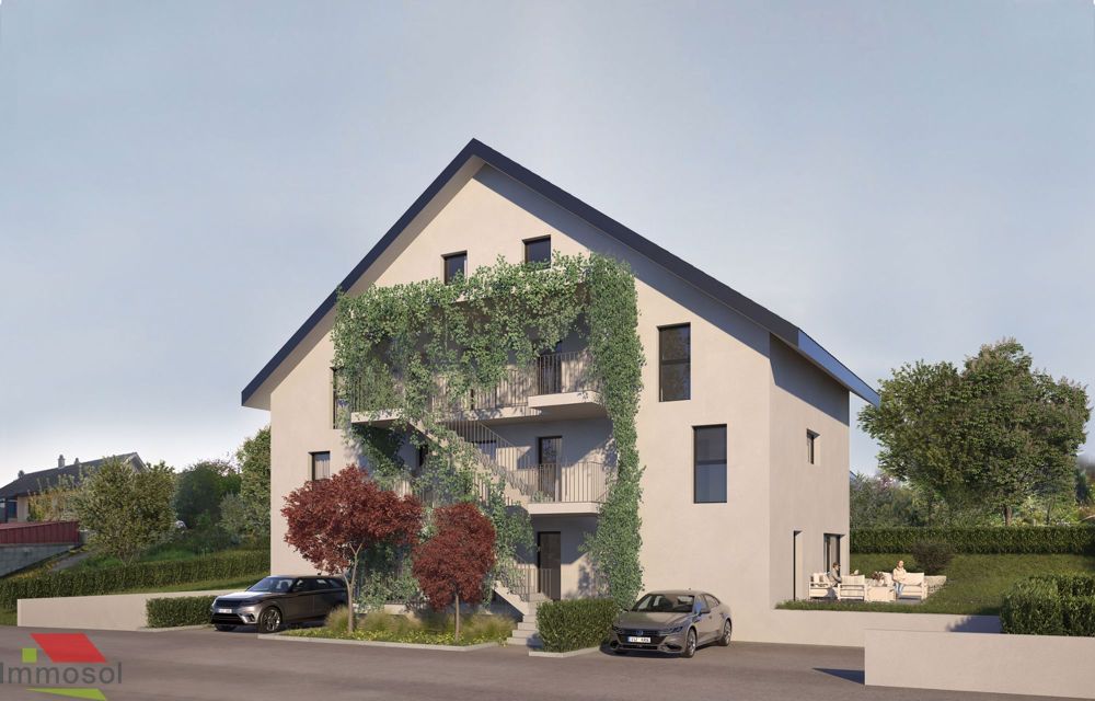 Daillens - Neuwertiges 3.5-Zimmer-Apartment - Balkon - Schöne Aussicht auf den Jura - Immosol | Daillens | Perspective