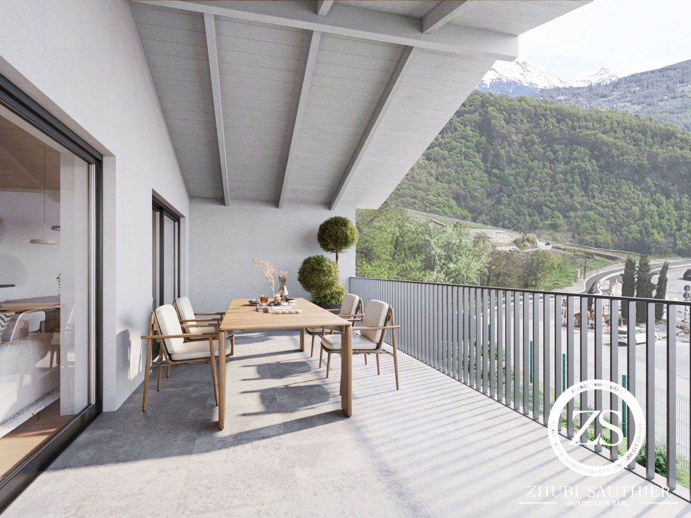 Dachgeschoss von 4.5 Zimmern - Residenz "Les Combes" App. 04 - Bild 1