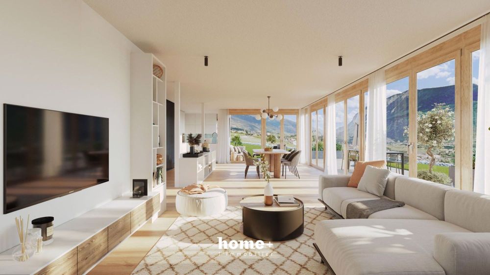 Nouvelle promotion de 5 villas individuelles avec vue exceptionnelle à Veyras - Bild 2