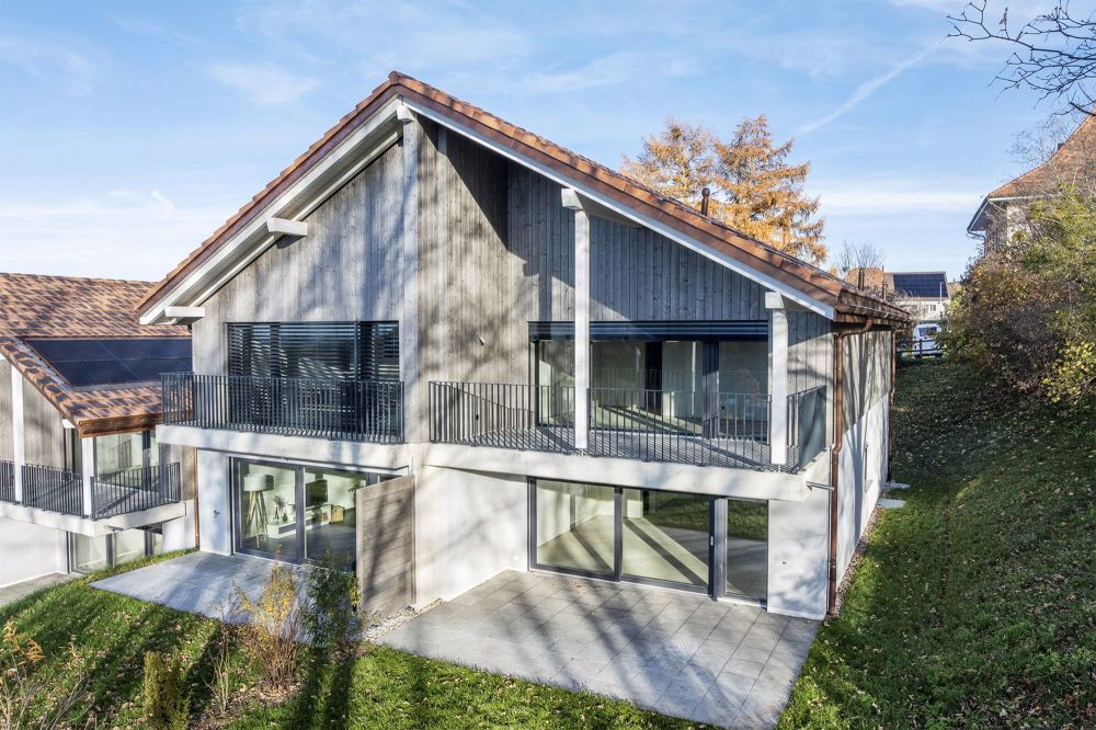 Neue Doppelhaushälfte 4.5 Zimmer mit großem Garten & frei wählbaren Ausstattungen – Villarlod (Gibloux, FR) - Bild 3