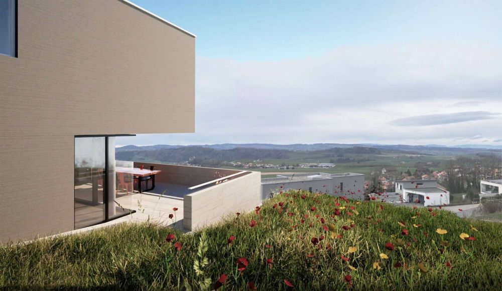 2 Villas jumelées neuves de 5.5 pces à Ursy - Bild 1