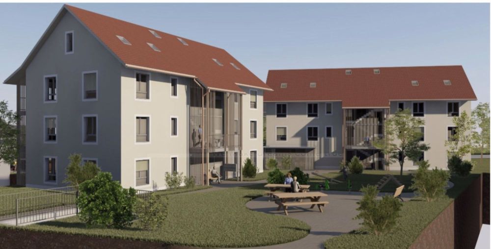 NOCH EINE 3.5 ZIMMER WOHNUNG ZU VERMIETEN- GENOSSENSCHAFTSWHG. - AUSSENANSICHT