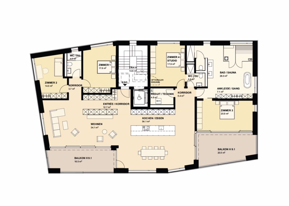 Exklusive Penthouse-Wohnung - Bild 8