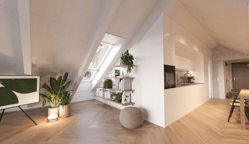 Charmante Dachwohnung in Muttenz – Stilvolles Wohnen im "OAK-PREMIUM LIVING - Bild 3