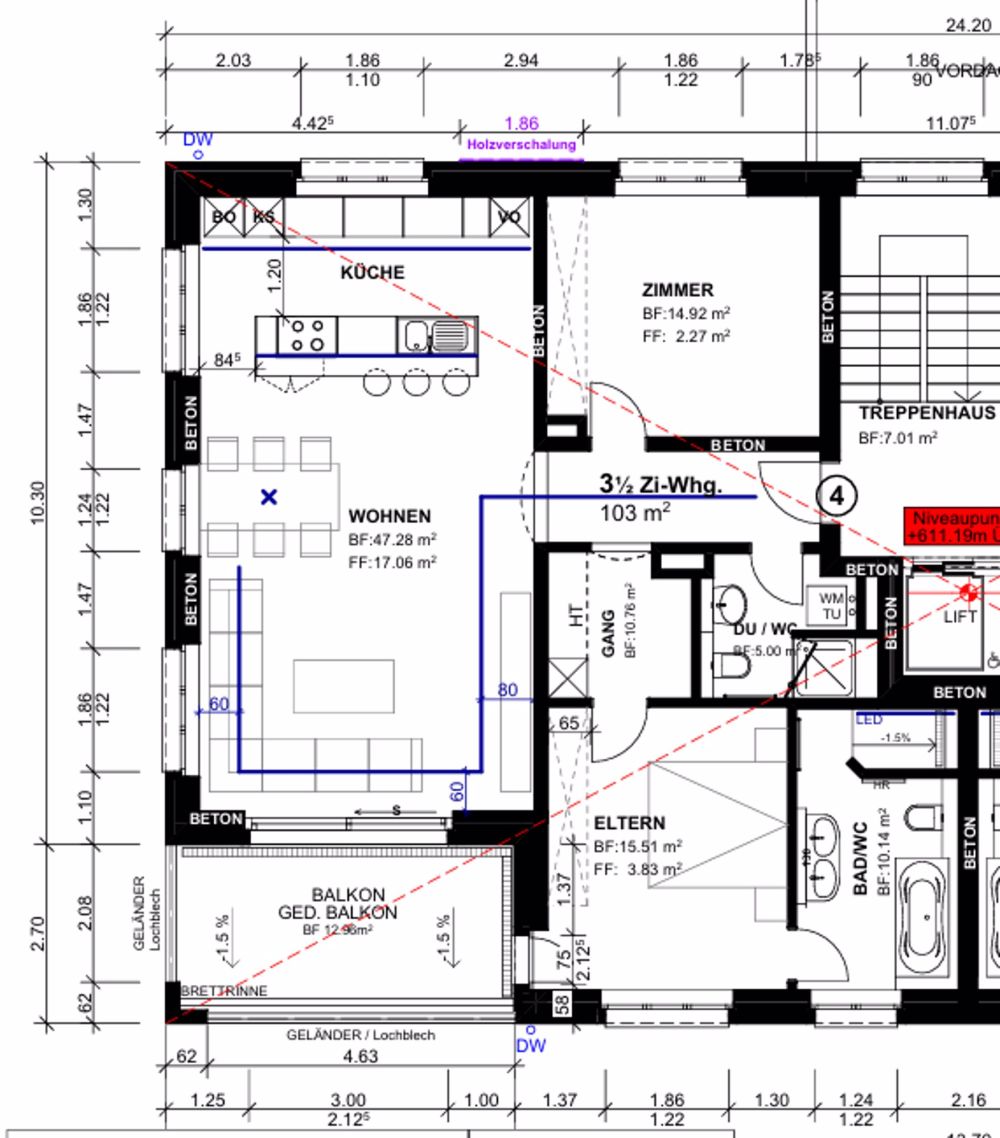 Lichtdurchflutete 3½-Zimmer-Neubauwohnungen mit Balkon oder Gartensitzplatz – Bezug Herbst 2026 - Bild 8