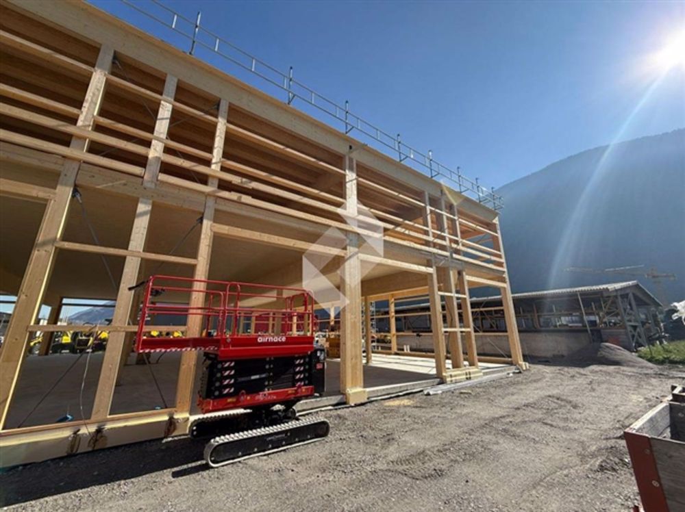 Zimmer im Obergeschoss in einer neuen Halle im Bau - Bild 3