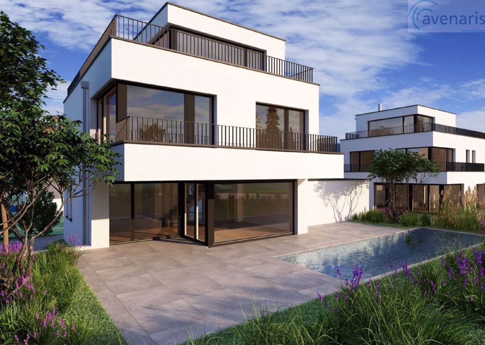 Modernes Einfamilienhaus mit Pool - Bild 1