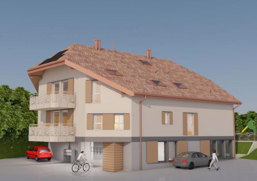 PROJET NEUF : Appartement de 3.5 pièces au rez-de-chaussée - Bild 3