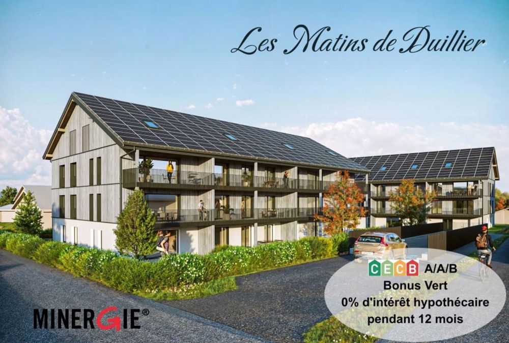 Nouvelle promotion de 29 appartements avec parking souterrain - Bild 1