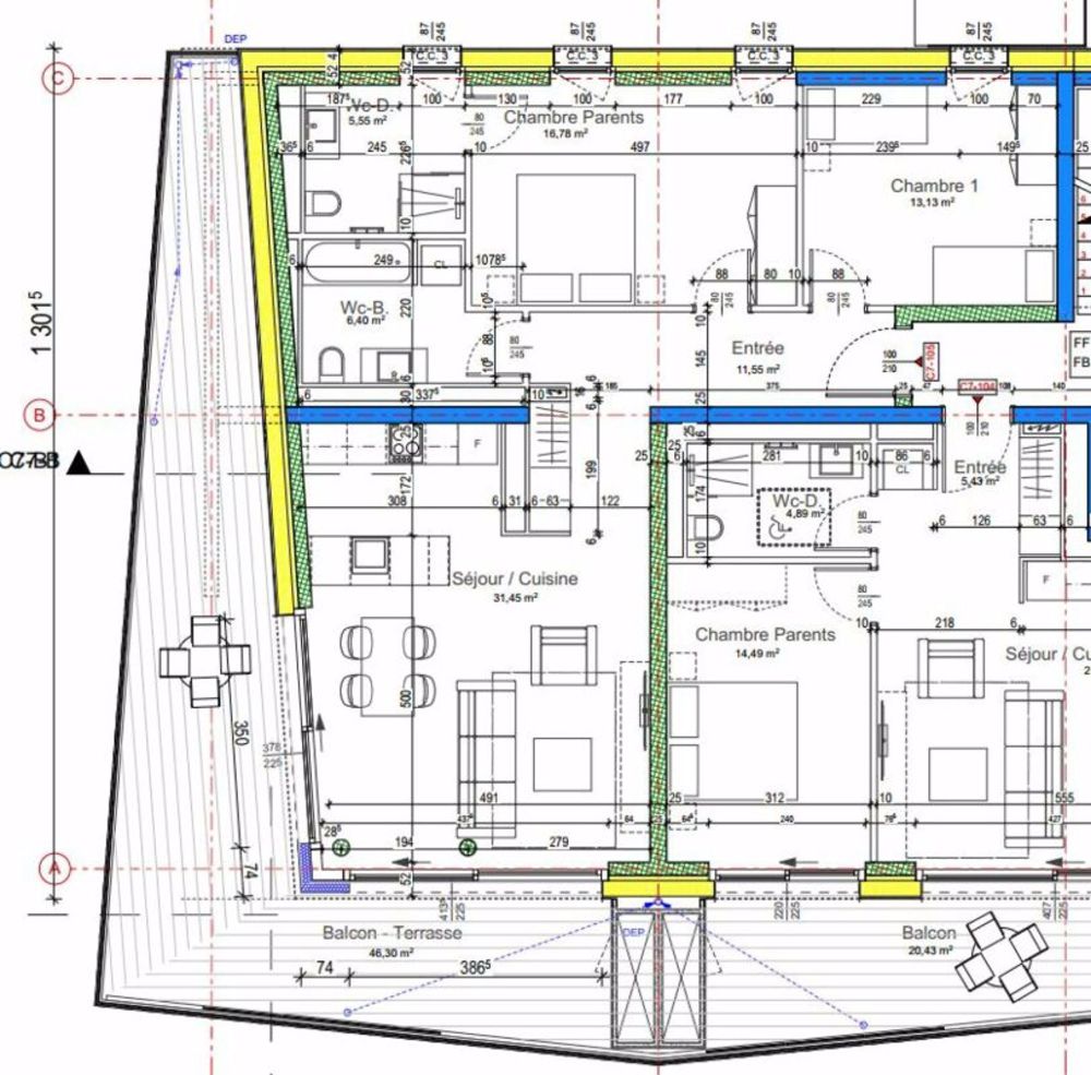Schönes 3.5-Zimmer-Apartment mit Südwestausrichtung und Blick auf Billens - Bild 2
