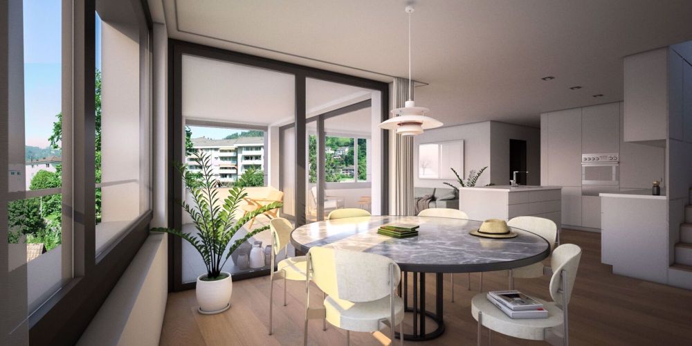 Grün geniessen in Kriens-Obernau: Moderne Gartenwohnung im charmanten Neubauquartier - Bild 4