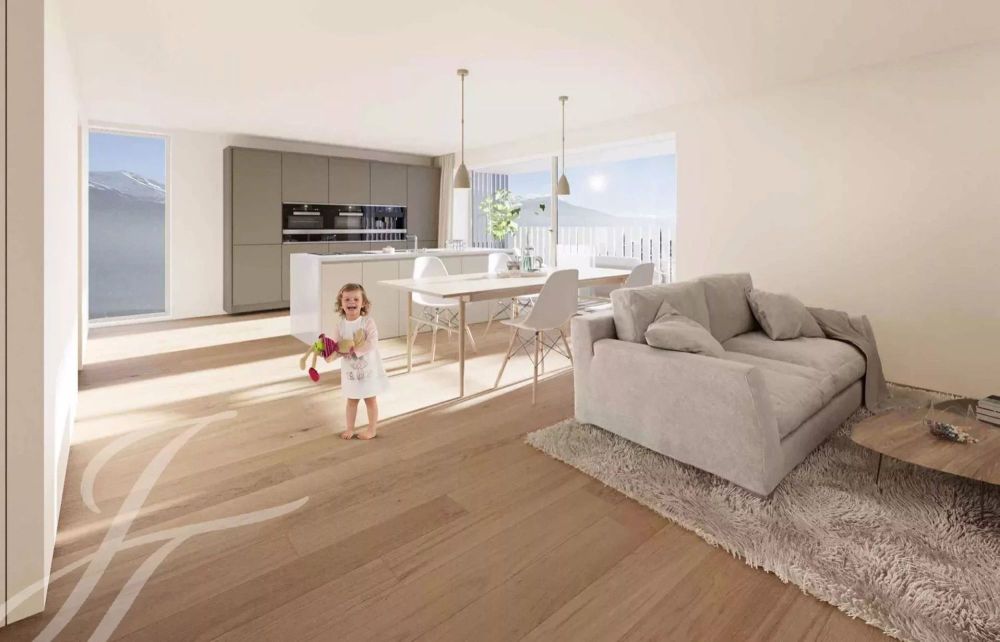 KLOSTRA - Appartement 2.5 pièces - Chermignon d'en Haut - Bild 4