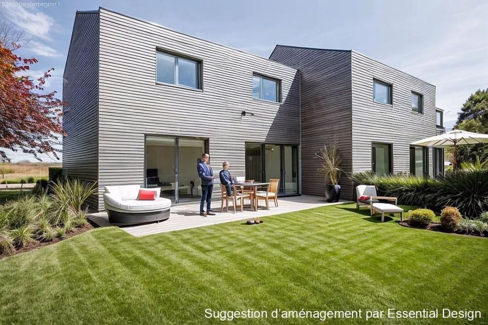 Schöne moderne 4.5-Zimmer-Villa in Bure - Maison contiguë, 6.0 pièces, 137.55 m2