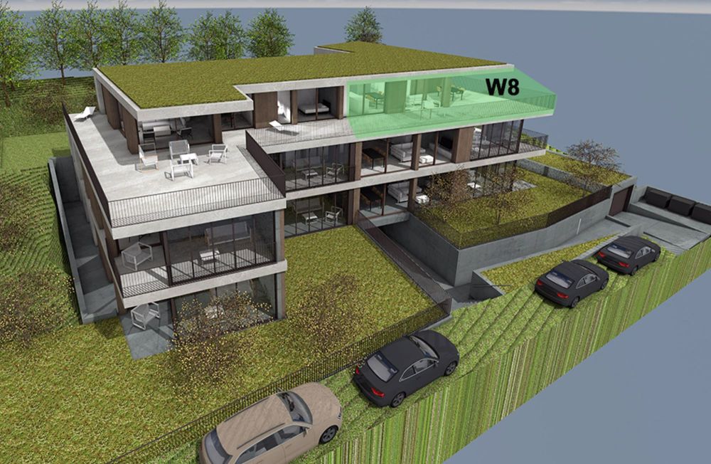 Exklusive Attikawohnung mit grosser Attikaterrasse und hoher Energieeffizienz. Neue Preise! - W8 - Bild 2