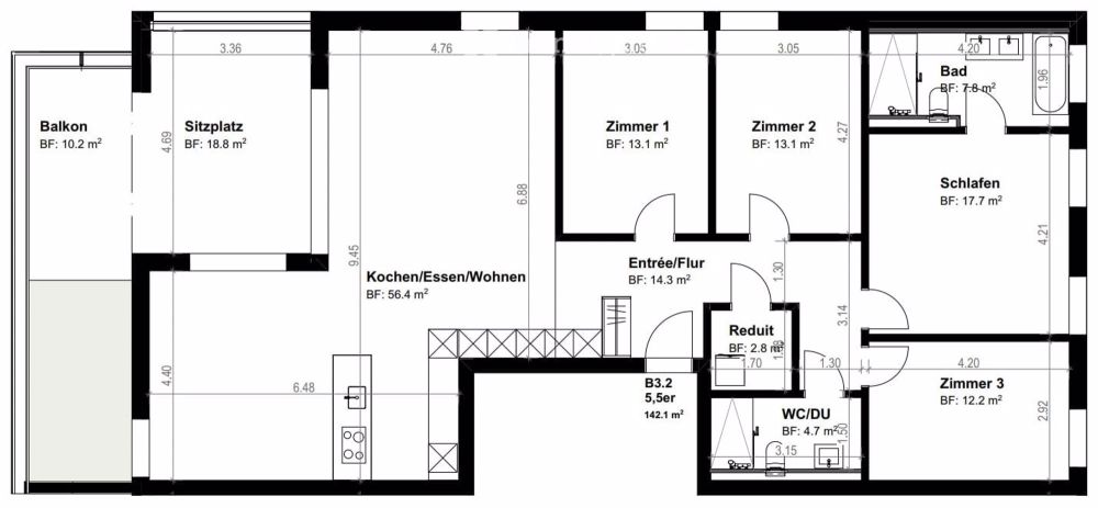 Erstvermietung Neubau-Wohnung in Freidorf TG - Bild 4