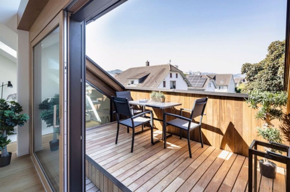 Grosszügige Dachwohnungen mit zwei Terrassen + schönem Ausblick - Bild 2