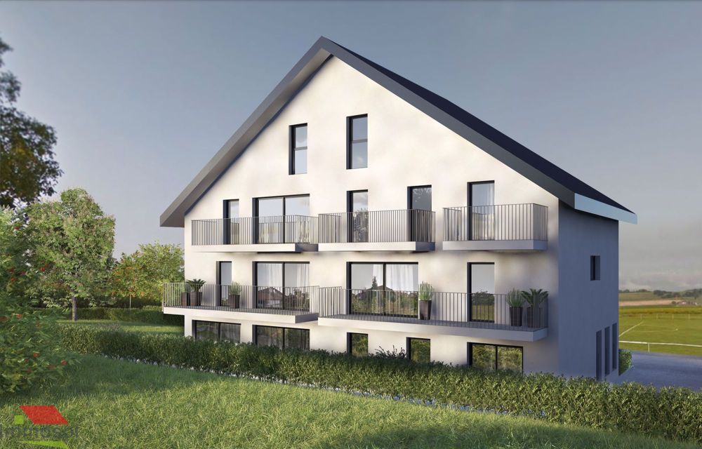 Daillens - Neuwertiges 4.5-Zimmer-Apartment - Balkon - Schöne Aussicht auf den Jura - Immosol | Daillens | Perspective