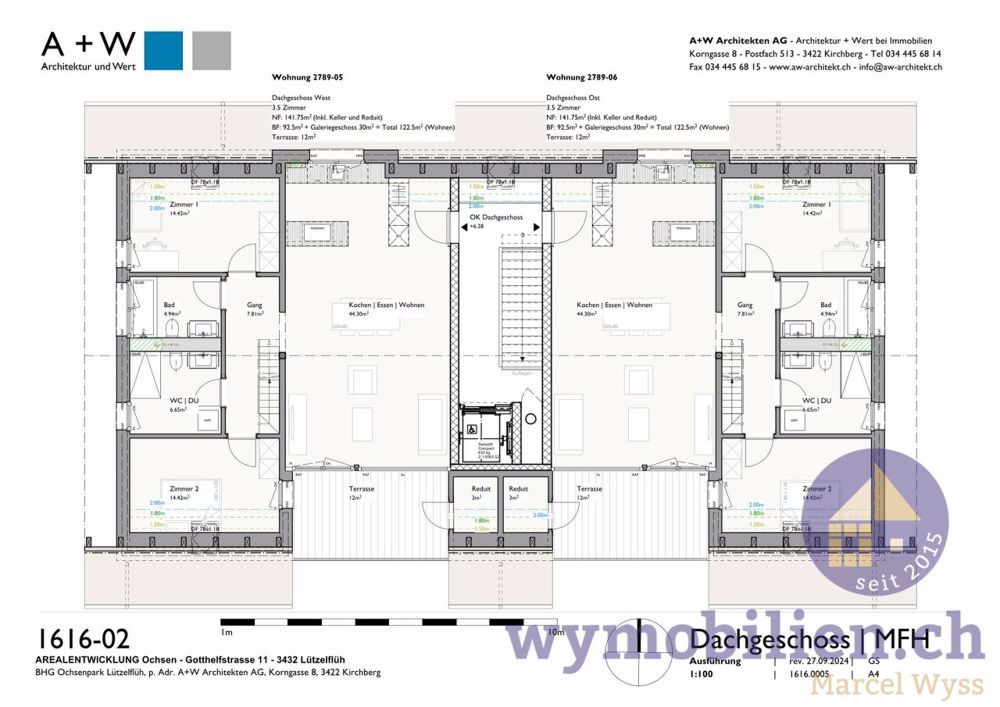 Über den Dächern - 3.5 Zimmer + Galerie! - Dachgeschoss