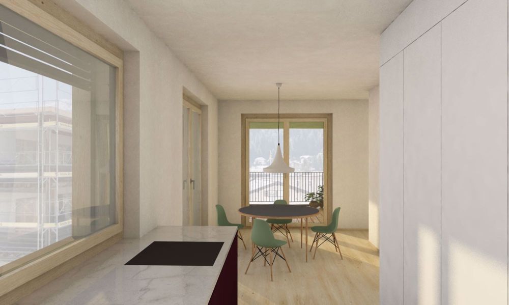 Zweitwohnung Neu-Anbau 1. Stock Haus Amsel - Küche