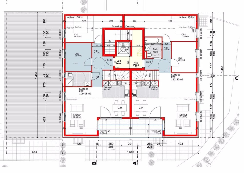 5 Minuten von der EPFL, neue PPE-Promotion in Denges, 4,5-Zimmer-Duplex/Dachgeschoss mit Balkon und Alpenblick - Bild 4