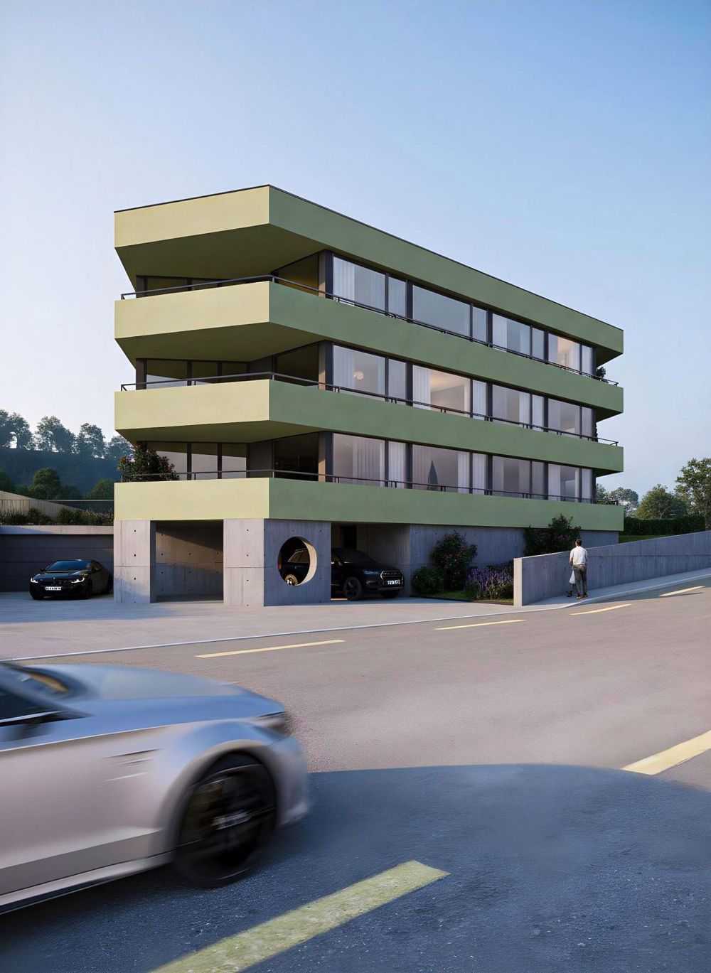 Moderne und helle 2,5-Zimmer-Wohnung in Romont - Bild 5