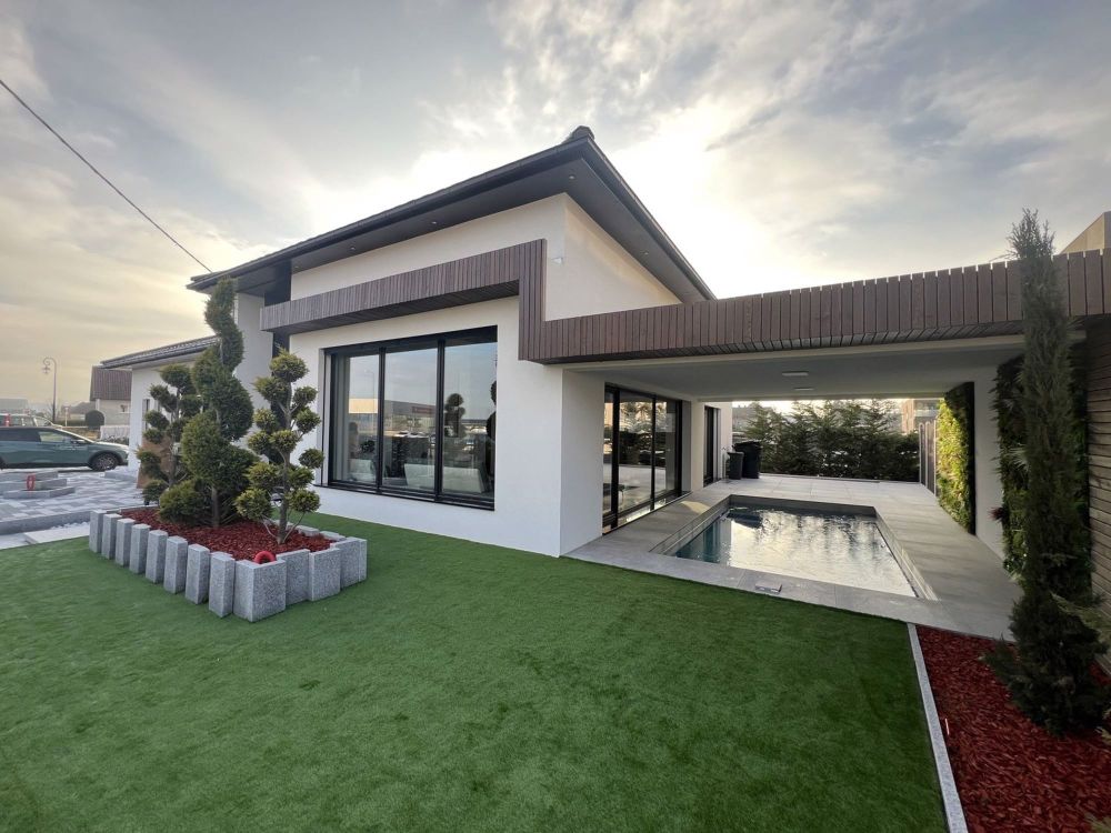 Moderne Luxe Villa 2025 215 m² mit Pool in Bartenheim, 10 Minuten von Basel - Bild 1